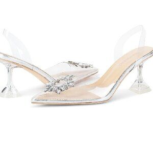 NIB. Fericzot Clear Heels. Size 8.